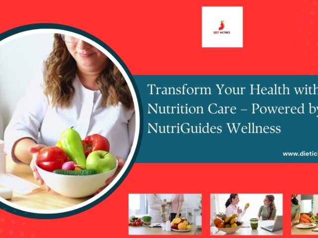 Transform Your Health with Expert Nutrition Care – Powered by NutriGuides Wellness